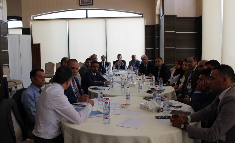 الاجتماع الخص ببرامج الشركة الأردنية لضمان القروض في محافظة الكرك